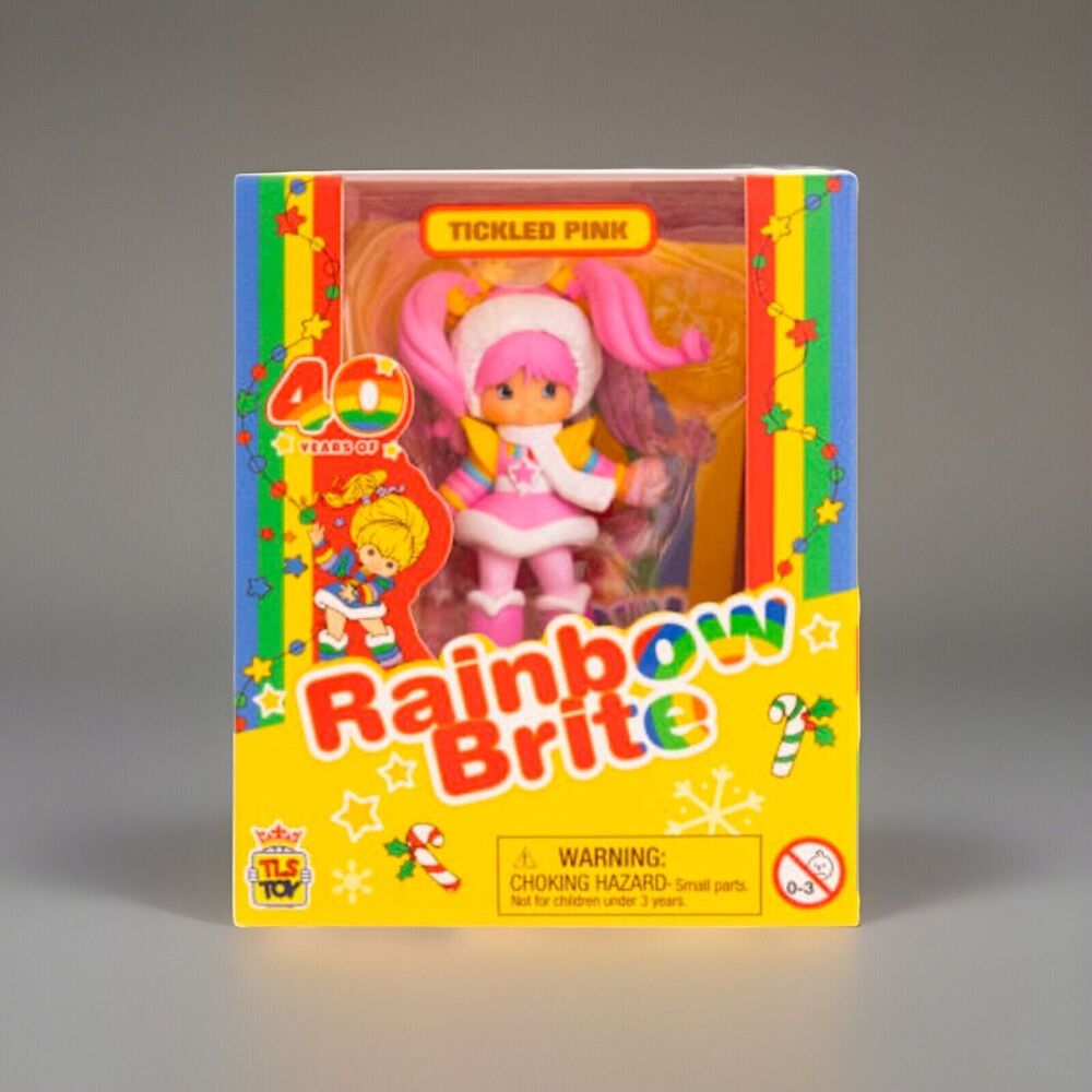 🔥RAINBOW BRITE TICKLED PINK Holiday Winter Christmas Collection CheeBee TLS🔥